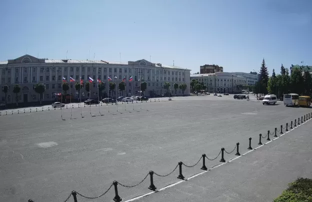 Площадь Ленина в Йошкар-Оле