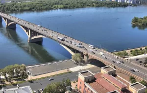 Веб-камера Красноярска, Коммунальный мост