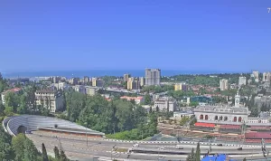 Веб-камера Сочи, Панорама Центрального Района