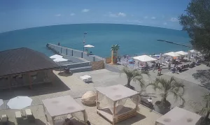 Веб камера Сочи, Пляж Куба