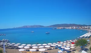 Веб-камера Греции, Остров Родос, Пляж Хараки