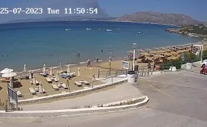 Веб-камера Греции, Остров Родос, Пляж Пефки