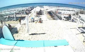 Веб камера Анапы, Пляж санатория «Родник»