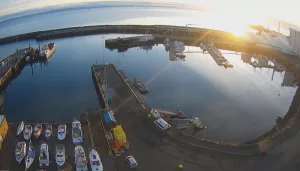 Веб камера Акранес, Морской порт
