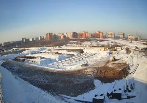 Веб камера Уфа, Строительство спорт комплекса «Мёд»