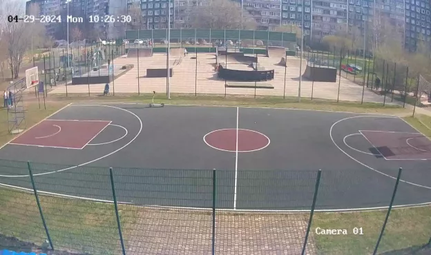 Скейт-парк в деревне Новое Девяткино