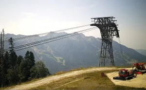 Веб-камера курорт Газпром, горный приют «Пихтовый»