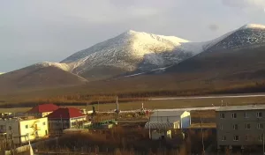 Веб-камера поселок Усть-Нера, Якутия