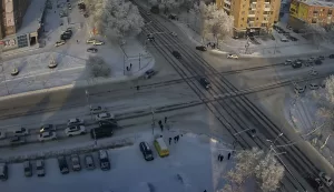 Веб-камера Абакан, Перекресток улиц Щетинкина и Кирова