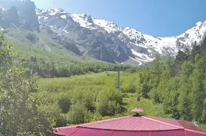 Веб-камера горнолыжного курорта Цей, Северная Осетия