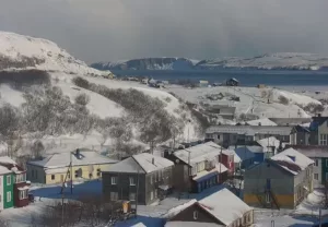 Веб-камера Северо-Курильска, Панорама