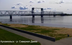 Веб-камера Архангельска, Северодвинский мост