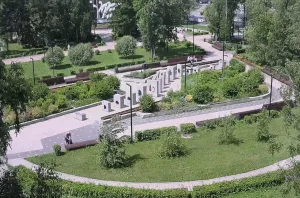 Веб-камера Новокузнецка, Сквер Выпова