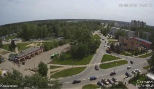 Веб-камера Конаково, Пересечение улиц Учебная и Энергетиков
