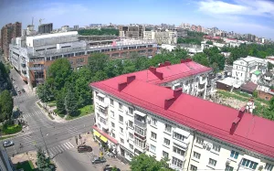 Веб-камера Краснодара, Перекресток улиц Красная и Володи Головатого