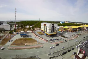 Веб-камера Ноябрьска, Гостиница «Аляска»