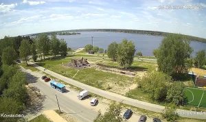Веб-камера Конаково, Набережная Волги
