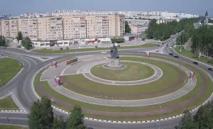 Веб-камера Сургута, Памятник основателям Сургута