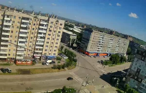 Веб-камера Красноярска, Пересечение Улиц Новосибирская и Ладо Кецховели
