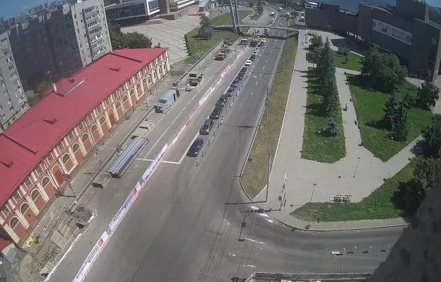 Веб-камера Красноярска, Площадь Мира