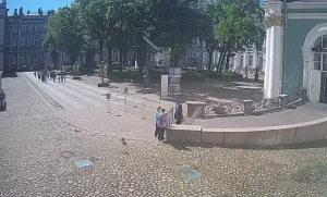 Веб-камера Санкт-Петербурга, Большой Двор Зимнего Дворца