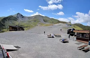 Веб-камера горнолыжного курорта Архыз, трасса «Гравитация»