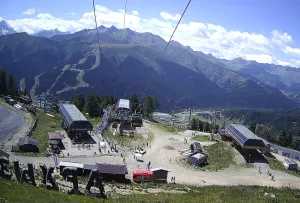 Веб-камера горного курорта Архыз, канатная дорога «Млечный путь»