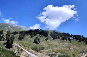 Веб-камера горного курорта Архыз, канатная дорога «Орбита»