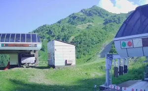 Веб-камера горный курорт Роза Хутор, канатная дорога «Кабан»