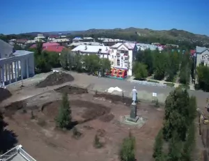 Веб-камера Медногорска, Площадь Ленина