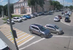 Веб-камера Оренбурга, Перекресток улиц Профсоюзная и Цвилинга