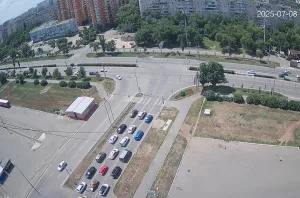Веб-камера Оренбурга, Перекресток улиц Терешковой и Рокоссовского