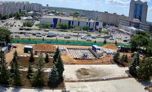 Веб-камера Оренбурга, Площадь перед администрацией Южного округа