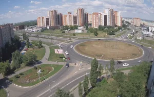 Веб-камера Оренбурга, кольцо улиц Северный проезд и Салмышская