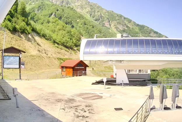 Цирк Обер Хутор на горном курорте Роза Хутор