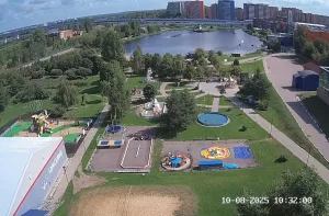 Веб камера Дубны, Парк семейного отдыха
