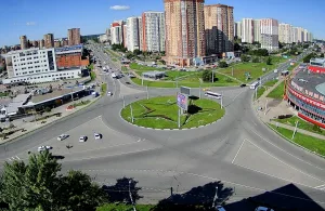 Веб-камера Химки, пересечение Юбилейного проспекта и улицы Дружбы