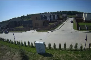 Веб-камера Истры, коттеджный поселок «Берег Песочной»