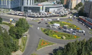 Веб-камера Мытищи, Пересечение улицы Академика Каргина и Олимпийского проспекта