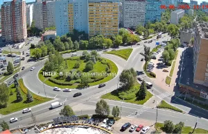 Веб-камеры Мытищи, Пересечение улицы Белобородова и Олимпийского проспекта