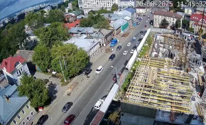 Веб-камера Нижний Новгород, Перекресток улиц Ильинская и Новая
