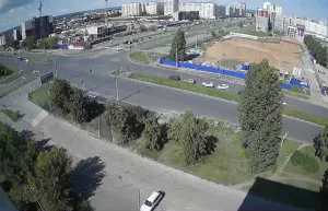 Веб-камера Ульяновска, Перекресток проспектов Авиастроителей и Ульяновский