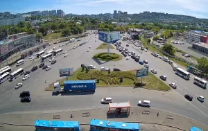 Веб-камера Владивостока, Площадь Луговая