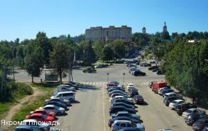 Веб-камера Яхромы, Площадь генерала Кузнецова