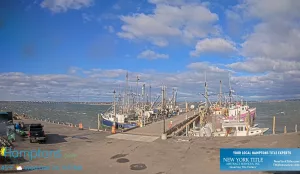 Веб-камера Хэмптон Бэйс, Рыболовный причал Шиннекок