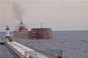 Веб-камера Маяк на Северном пирсе Дулута, Миннесота