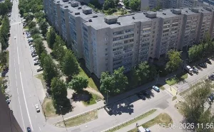 Веб-камера Дубны, Перекресток улиц Тверская и Володарского