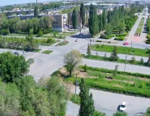 Веб-камера Гай, Пересечение проспекта Победы и проспекта Ленина