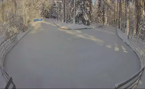 Веб-камера горнолыжный курорт «Красное озеро», Каток