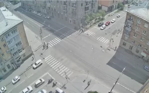 Веб-камера Красноярска, Пересечение улиц Ленина и Декабристов